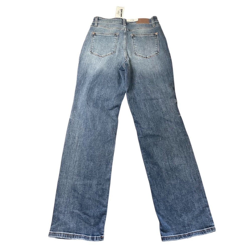 Judy Blue Kaylee High Waist Distressed Dad Jeans NWT Size 7/28 - Picture 14 of 15